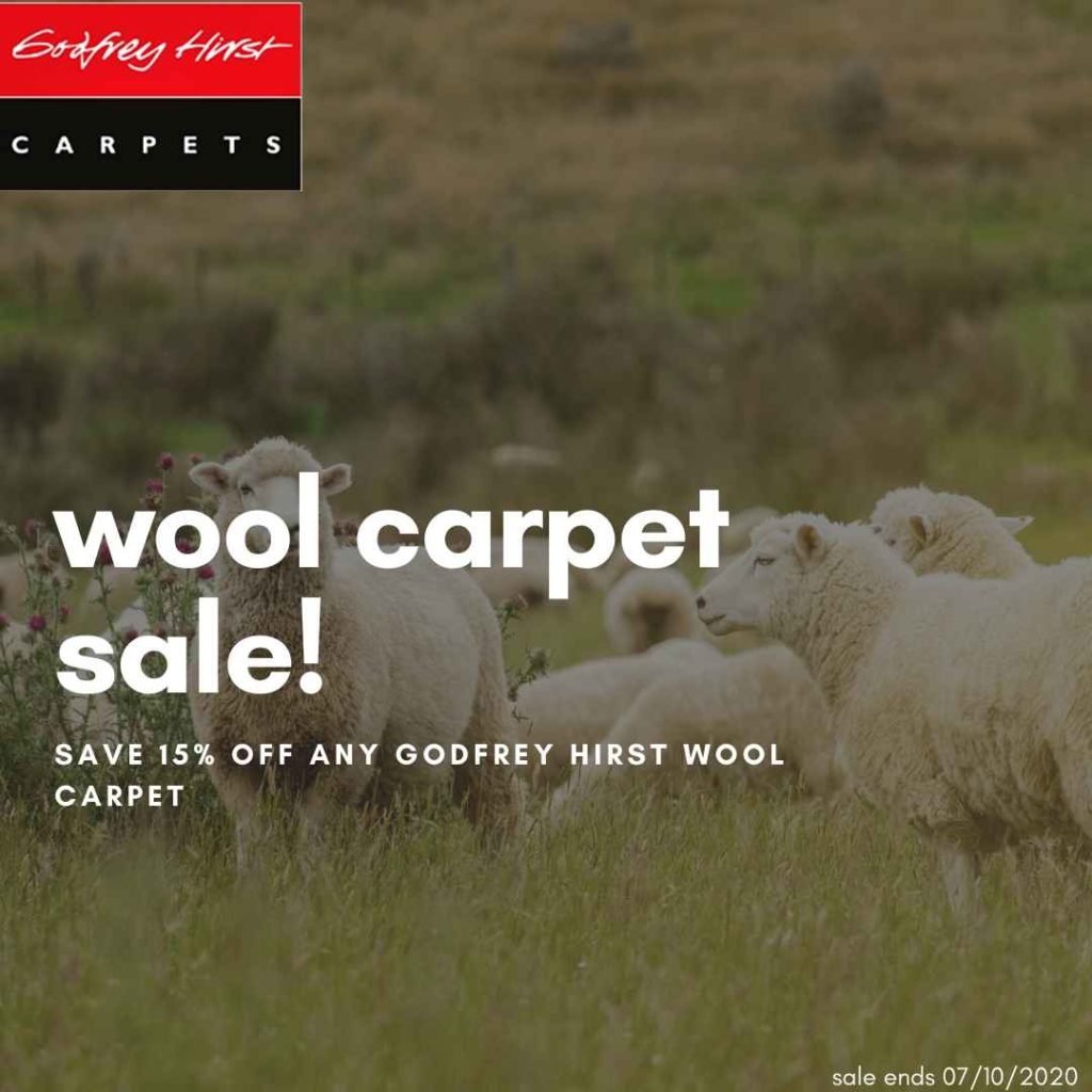 Godfrey Hirst Wool Carpet Sale