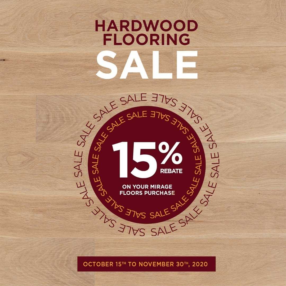 Mirage Hardwood Flooring Sale