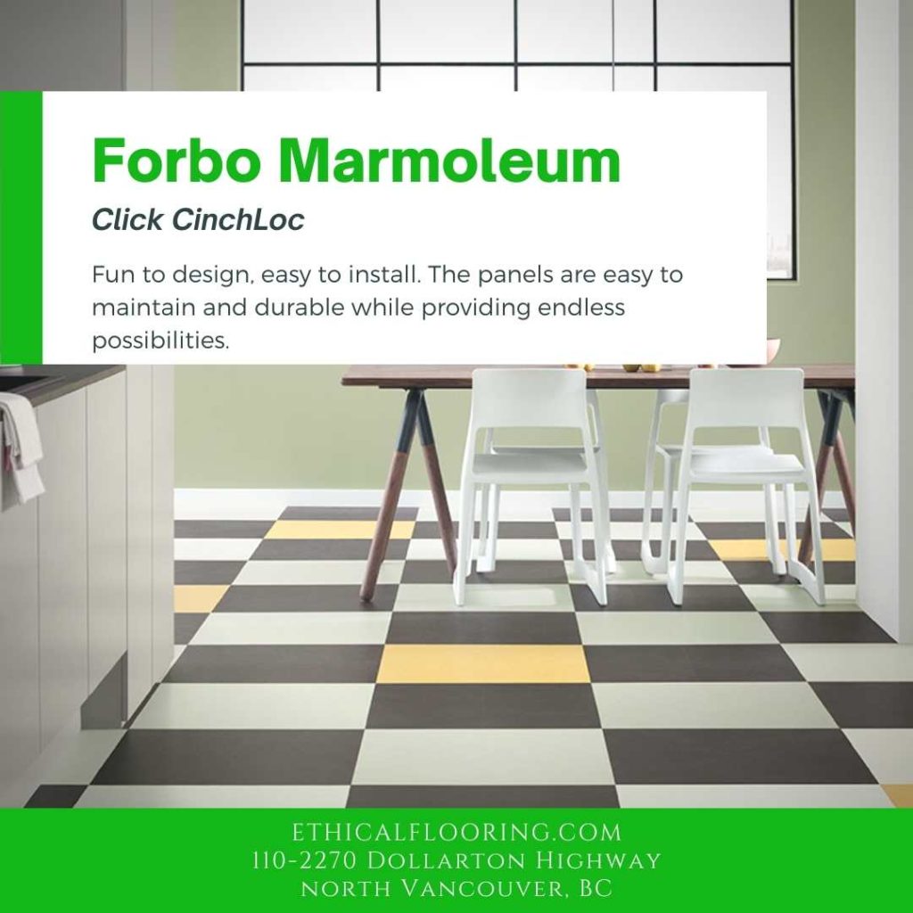 Forbo Marmoleum CinchLoc Click Flooring